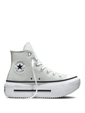 UNISEX ΜΠΟΤΑΚΙΑ CHUCK TAYLOR LIFT DOUBLE | Γκρι Ανοιχτό 39