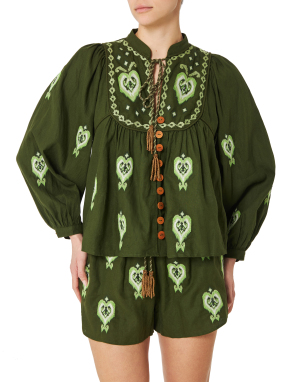 ΓΥΝΑΙΚΕΙΟ ΠΟΥΚΑΜΙΣΟ | Πράσινο L