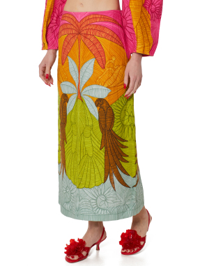 ΜΑΞΙ ΦΟΥΣΤΑ | Πολύχρωμο XS