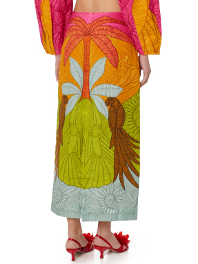 ΜΑΞΙ ΦΟΥΣΤΑ | Πολύχρωμο XS