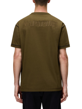 ΑΝΔΡΙΚΟ T-SHIRT S-UMBRA | Λαδί XXL
