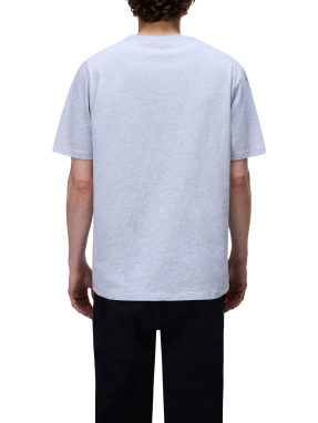 ΑΝΔΡΙΚΟ T-SHIRT S-BADGE SS | Γκρι Ανοιχτό XXL