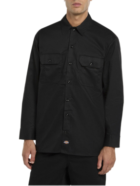 ΑΝΔΡΙΚΟ ΠΟΥΚΑΜΙΣΟ WORK SHIRT | Μαύρο  XL