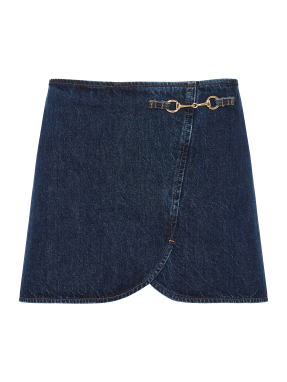 ΜΙΝΙ DENIM ΦΟΥΣΤΑ MONTANNA | Μπλε 28