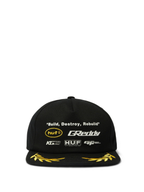 ΚΑΠΕΛΟ HUF X GREDDY TEAM SNAPBACK | Μαύρο ONE SIZE