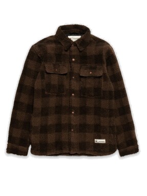 SHERPA OVERSHIRT | Καφέ S