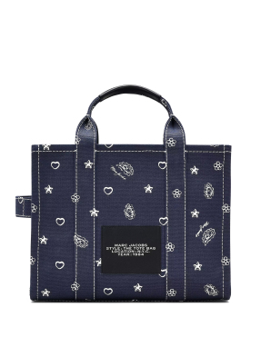 ΓΥΝΑΙΚΕΙΑ ΤΣΑΝΤΑ ΧΕΙΡΟΣ THE BANDANA CANVAS MEDIUM TOTE BAG | Μπλε