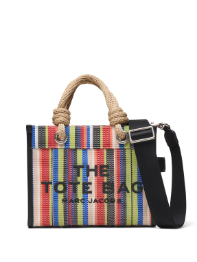 ΓΥΝΑΙΚΕΙΑ ΤΣΑΝΤΑ ΧΕΙΡΟΣ THE STRIPE MESH SMALL TOTE BAG | Κόκκινο