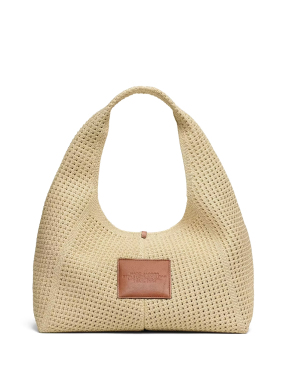 ΓΥΝΑΙΚΕΙΑ ΤΣΑΝΤΑ ΩΜΟΥ THE CROCHET SACK BAG | Μπεζ