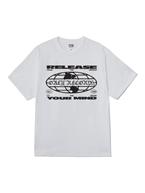 ΑΝΔΡΙΚΟ T-SHIRT RELEASE YOUR MIND TEE | Λευκό M