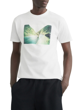 SKATEISTAN x OBEY PHOTO TEE | Λευκό M