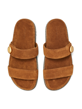 ΓΥΝΑΙΚΕΙΑ ΣΑΝΔΑΛΙΑ ROMY SPORT SLIDE | Καφέ 39.5