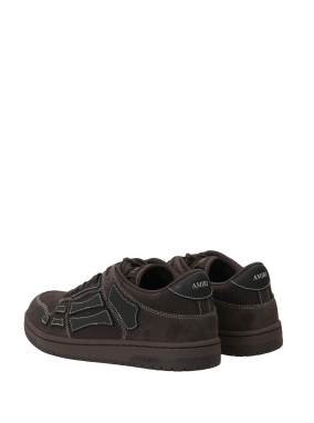 ΑΝΔΡΙΚΑ ΔΕΡΜΑΤΙΝΑ SNEAKERS SKEL TOP | Καφέ Σκούρο 46