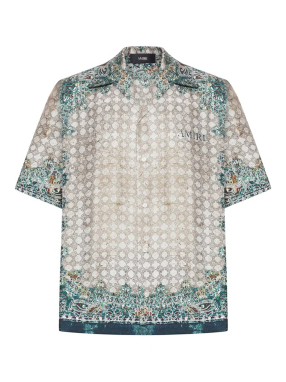 ΑΝΔΡΙΚΟ ΚΟΝΤΟΜΑΝΙΚΟ ΠΟΥΚΑΜΙΣΟ BANDANA BOWLING | Πολύχρωμο M