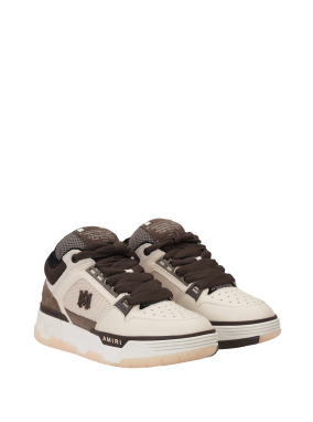 ΑΝΔΡΙΚΑ ΔΕΡΜΑΤΙΝΑ SNEAKERS MA-1 | Καφέ 46