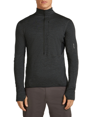 ΑΝΔΡΙΚΗ ΜΠΛΟΥΖΑ MER 200 REALFLEECE DESCENDER | Μαύρο M