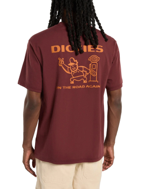 ΑΝΔΡΙΚΟ T-SHIRT BURNS | Μπορντό L