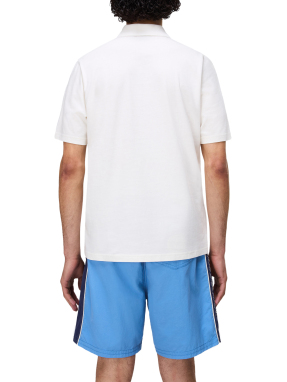ΑΝΔΡΙΚΗ POLO ΜΠΛΟΥΖΑ E-NEDLES | Λευκό XXL