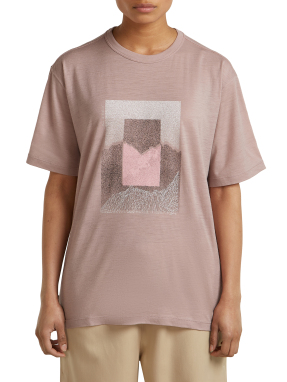 ΓΥΝΑΙΚΕΙΟ T-SHIRT MER 150 TECH LITE | Ροζ S