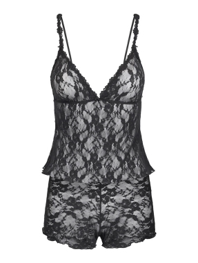 ΓΥΝΑΙΚΕΙΟ ΣΕΤ LINGERIE | Μαύρο XS