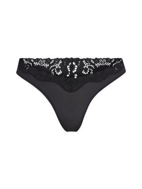 ΓΥΝΑΙΚΕΙΟ ΕΣΩΡΟΥΧΟ THONG | Μαύρο XXS