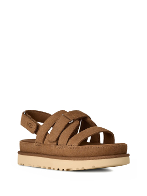 ΓΥΝΑΙΚΕΙΑ ΣΑΝΔΑΛΙΑ LOW GOLDENSTAR GLEAM | Καφέ 40