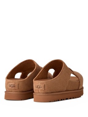 ΓΥΝΑΙΚΕΙΑ ΣΑΝΔΑΛΙΑ LOW GOLDENSTAR HI CUTOUT SLIDE | Καφέ 40