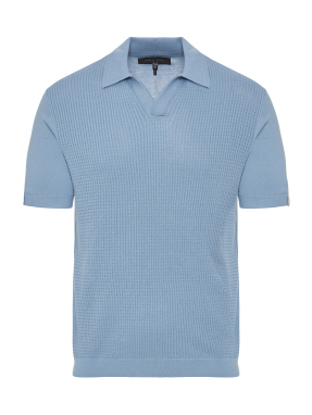 ΑΝΔΡΙΚΗ POLO ΜΠΛΟΥΖΑ | Γαλάζιο XXL