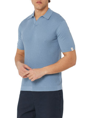 ΑΝΔΡΙΚΗ POLO ΜΠΛΟΥΖΑ | Γαλάζιο XXL