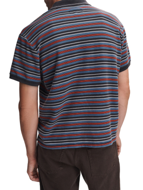 ΑΝΔΡΙΚΗ POLO ΜΠΛΟΥΖΑ STRIPE PIQUE | Ριγέ  S