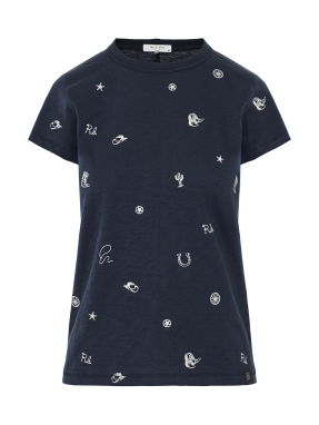 ΓΥΝΑΙΚΕΙΟ T-SHIRT ALL OVER RODEO | Ριγέ  XS