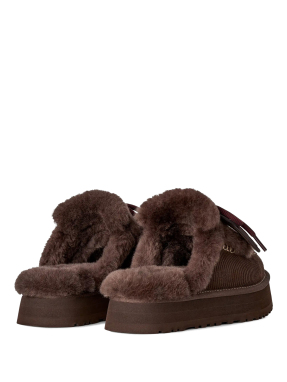 ΓΥΝΑΙΚΕΙΑ SLIPPER DISQUETTE HERITAGE | Καφέ Σκούρο 00K1 BCDR 40