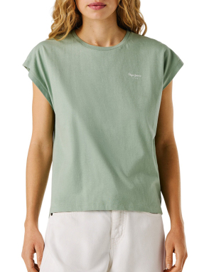 ΓΥΝΑΙΚΕΙΟ T-SHIRT ESSENTIALS BLOOM | Πράσινο S