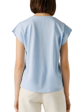 ΓΥΝΑΙΚΕΙΟ T-SHIRT ESSENTIALS BLOOM | Γαλάζιο S