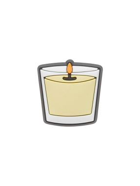 JIBBITZ™ CHARMS VANILLA CANDLE | Μπεζ UNIQUE ONE SIZE