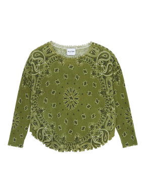 ΓΥΝΑΙΚΕΙΟ ΠΟΥΛΟΒΕΡ MELA BAMDANA | Πράσινο M/L