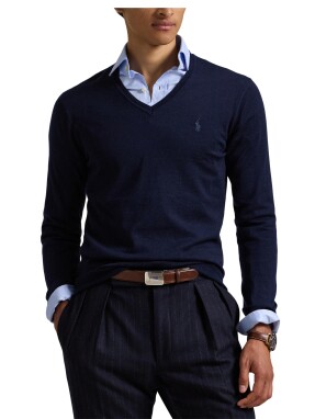 ΑΝΔΡΙΚΗ ΜΑΛΛΙΝΗ ΜΠΛΟΥΖΑ | Μπλε Σκούρο XXL