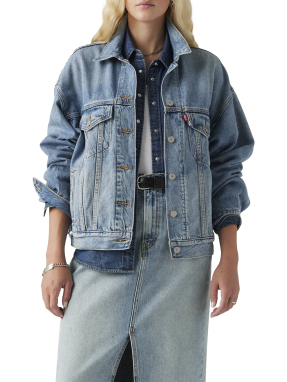 ΓΥΝΑΙΚΕΙΟ DENIM 90s TRUCKER JACKET | Μπλε XS