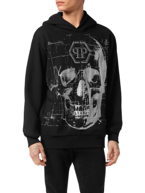 ΑΝΔΡΙΚΟ ΦΟΥΤΕΡ GLASS SKULL | Μαύρο XL