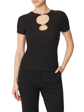 ΓΥΝΑΙΚΕΙΑ ΚΟΝΤΟΜΑΝΙΚΗ ΜΠΛΟΥΖΑ | Μαύρο M