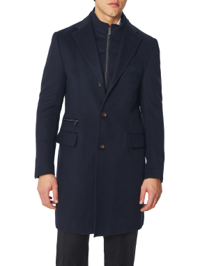 ΑΝΔΡΙΚΟ ΠΑΛΤΟ | Μπλε Σκούρο EU 54