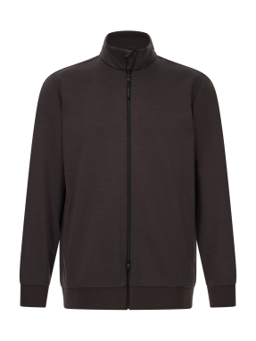 ΑΝΔΡΙΚΗ ΜΑΛΛΙΝΗ ΖΑΚΕΤΑ | Καφέ Σκούρο L