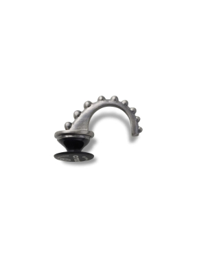 JIBBITZ™ CHARMS INDIE STUDDED HOOP | Γκρι UNIQUE ONE SIZE