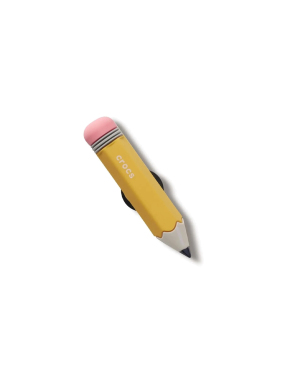 JIBBITZ™ CHARMS 3D PENCIL | Κίτρινο UNIQUE ONE SIZE
