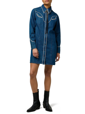 ΜΙΝΙ DENIM ΦΟΡΕΜΑ | Μπλε M