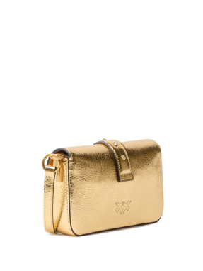 ΓΥΝΑΙΚΕΙΑ ΔΕΡΜΑΤΙΝΗ ΤΣΑΝΤΑ ΧΙΑΣΤΙ LOVE ONE SLOUCHY BABY | Χρυσό