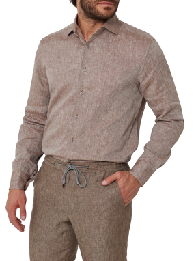 ΑΝΔΡΙΚΟ ΠΟΥΚΑΜΙΣΟ | Μπεζ EU 40