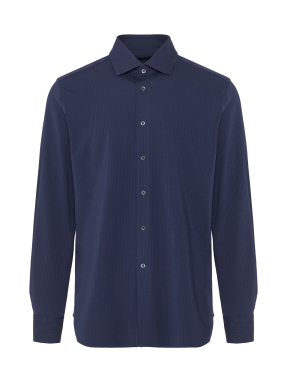 ΑΝΔΡΙΚΟ ΠΟΥΚΑΜΙΣΟ | Μπλε Σκούρο EU 39