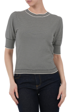 ΓΥΝΑΙΚΕΙΑ ΠΛΕΚΤΗ ΜΠΛΟΥΖΑ | Ριγέ  S