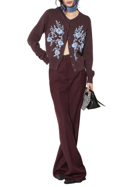 ΓΥΝΑΙΚΕΙΑ ΠΛΕΚΤΗ ΖΑΚΕΤΑ | Μπορντό L